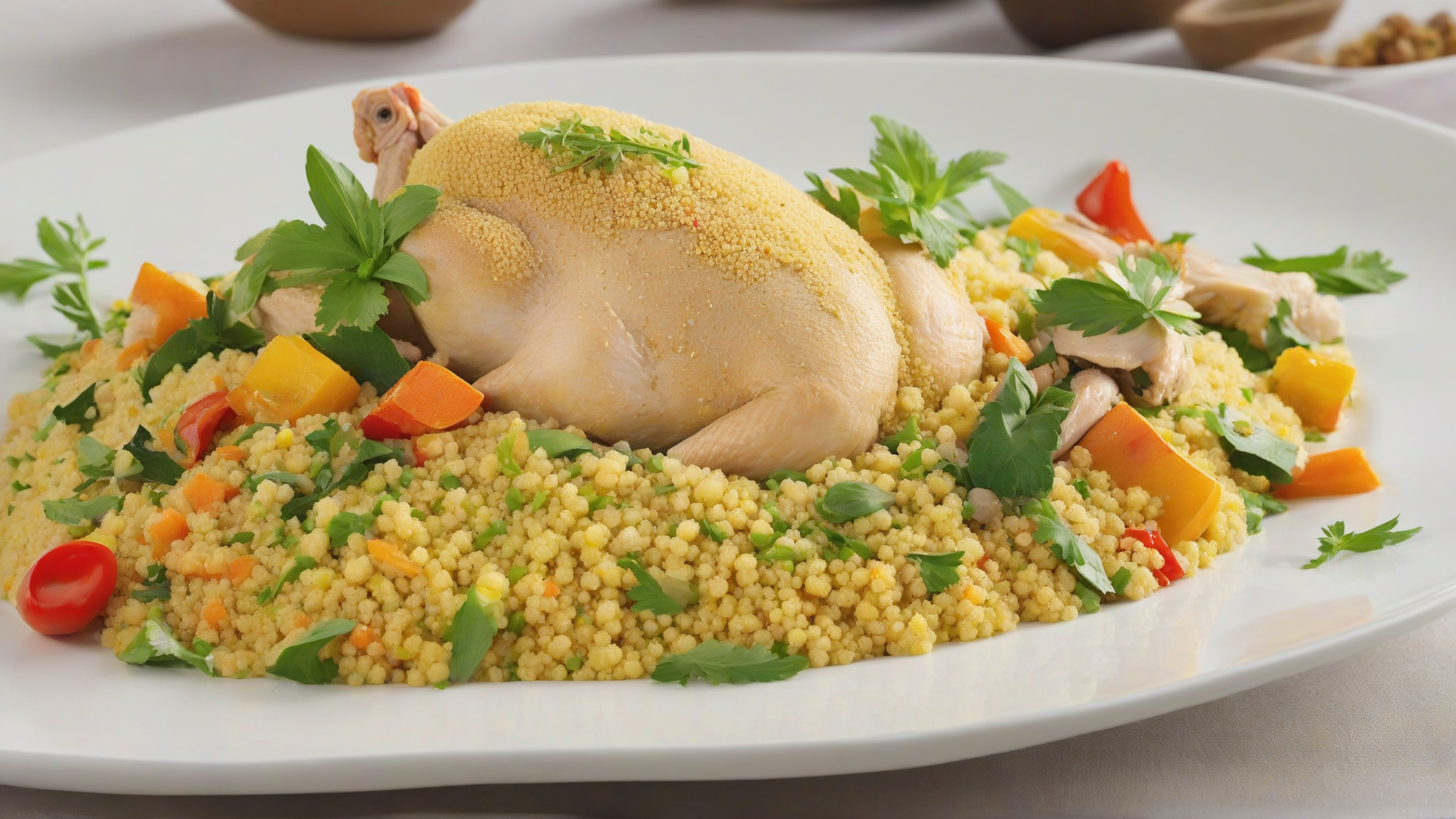 cous cous pollo